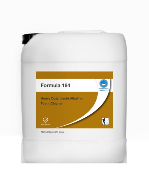 Formula 184 – Ηeavy Duty Liquid Alkaline Foam Cleaner