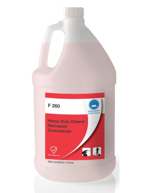 F 260 Heavy Duty Cleaner Degreaser – Concentrate